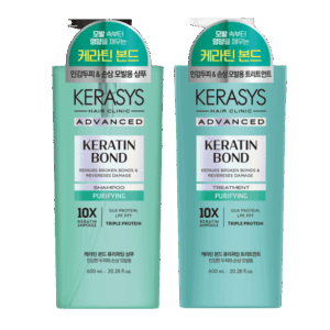 Kerasys Keratin Bond Purifying Kit (Shampoo 600ml e Tratamento 600ml)