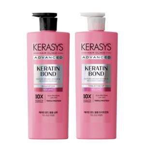 Kerasys Keratin Bond Volume Kit (Shampoo 600ml e Tratamento 600ml)