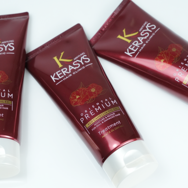 Kerasys - Oriental Premium Red Camellia Oil EX Treatment 200ml - Imagem 2